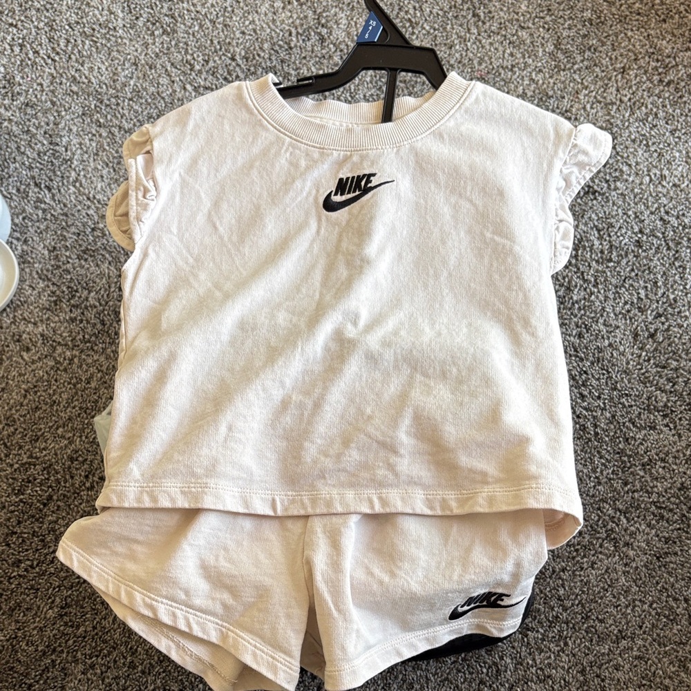 Nike Girls Two-Piece Tank Top & Shorts Set